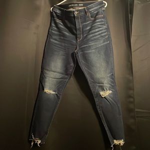 American Eagle next level stretch super high rise jegging size 16